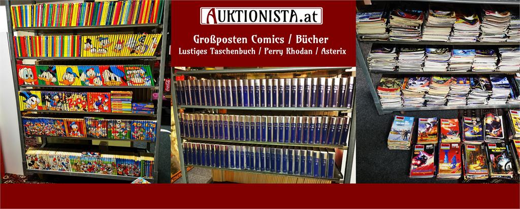 Großposten Comics / Bücher (Lustiges Taschenbuch, Perry Rhodan, Asterix)