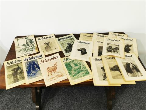 Konvolut alte Jägerzeitschriften