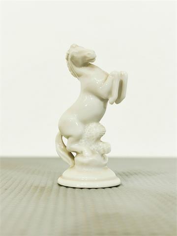 Miniatur Porzellanfigur "Pferd" Augarten Porzellan