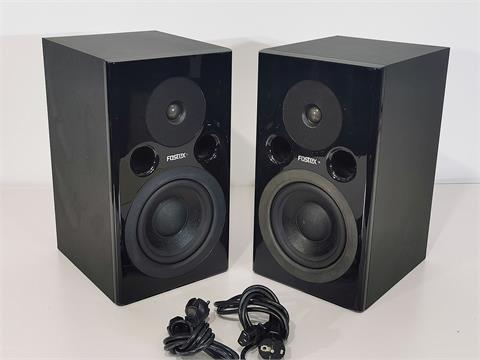 2 aktive (Studio-) Lautsprecher Fostex PM-1 MK II