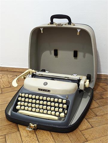 Mid-Century Schreibmaschine Alpina