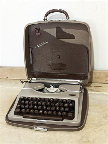 Vintage Schreibmaschine "Tippa" im Transportkoffer