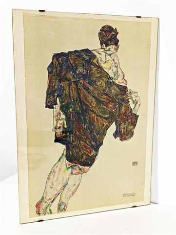 Hochwertiger Kunstdruck "Erlösung" von Egon Schiele