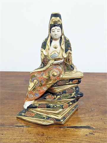 Alte "Satsuma" Keramikfigur