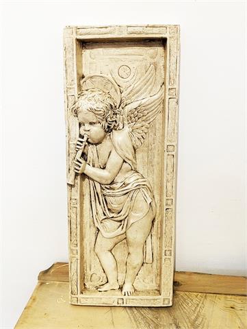 Reliefbild "Musizierender Engel"