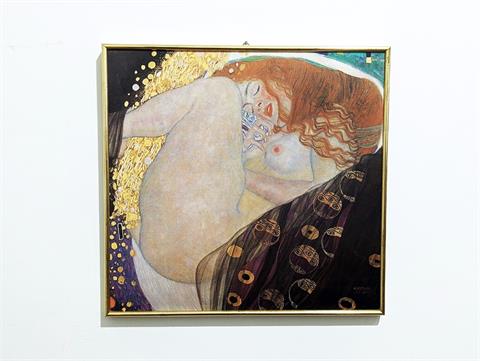 Hochwertiger Kunstdruck "Danae von Gustav Klimt"