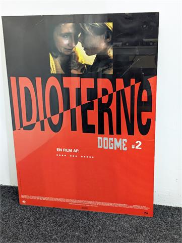 Vintage Filmplakat "Idioterne"