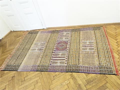 Alter handgeknüpfter marokkanischer Teppich