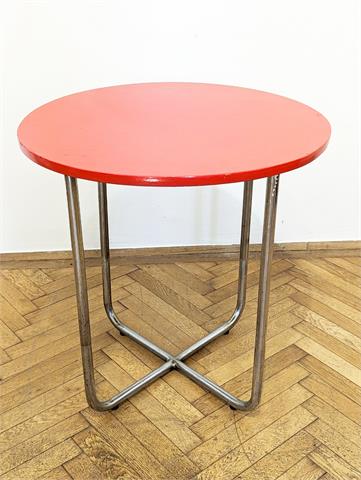 Runder Bauhaus Tisch (Entwurf Marcel Breuer?)