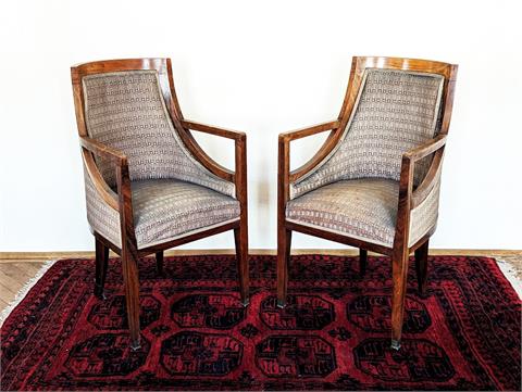 Zwei seltene Jugendstil Sessel
