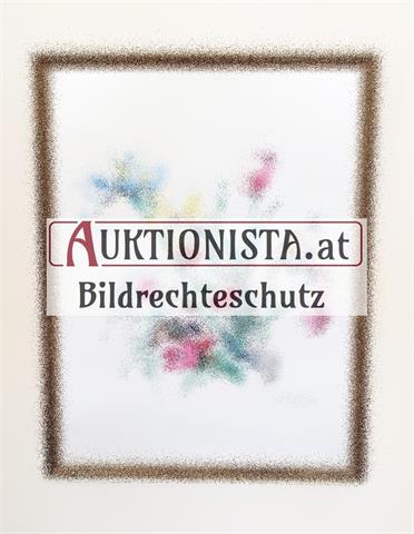 Farblithografie "Blumenstillleben" plattensigniert Oskar Kokoschka