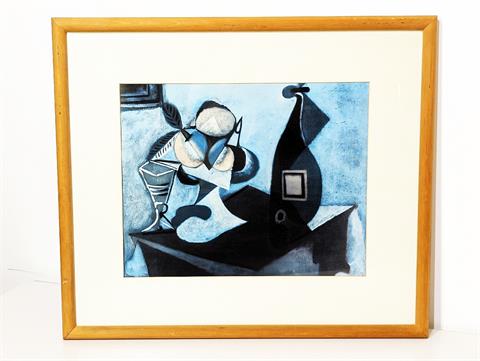 Kunstdruck "Pablo Picasso - seltenes Stillleben"