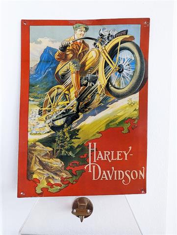Vintage Harley Davidson Schild