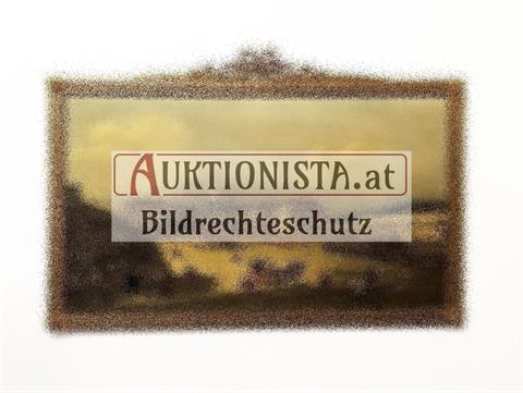 Alter Kunstdruck Schönbrunn nach Bernardo Belotto