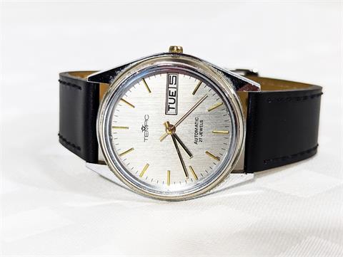 Vintage Armbanduhr Tempic Automatic mit Datumsanzeige