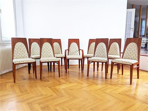Neun hochwertige italienische Stühle von Constantin Pietro (Italy)
