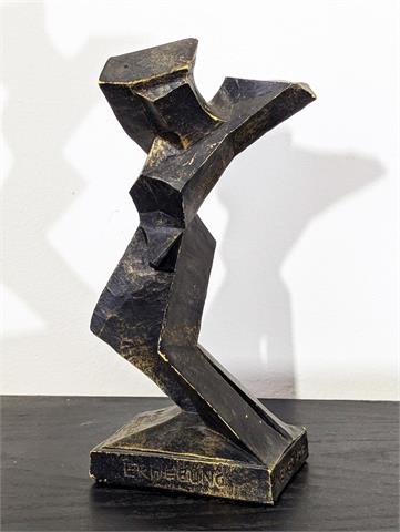 Brutalistische Skulptur "Erhebung " signiert Oskar Hofinger