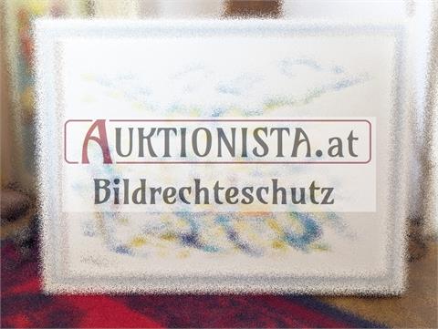Gemälde Öl auf Leinwand "Innsbruck" signiert F. Hofinger