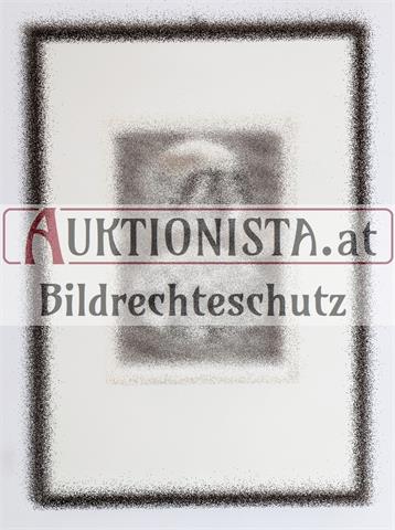 Farbradierung "Schottenkirche und Klöster" signiert Hermann Härtel