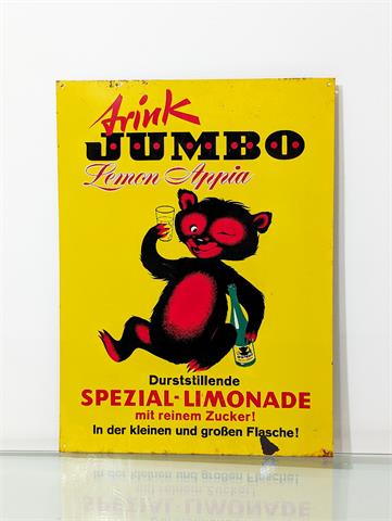 Vintage Blechschild "Trink Jumbo - Lemon Appia"