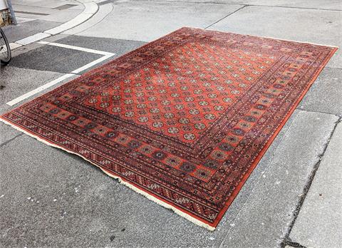 Alter handgeknüpfter orientalischer Teppich (Afghane)