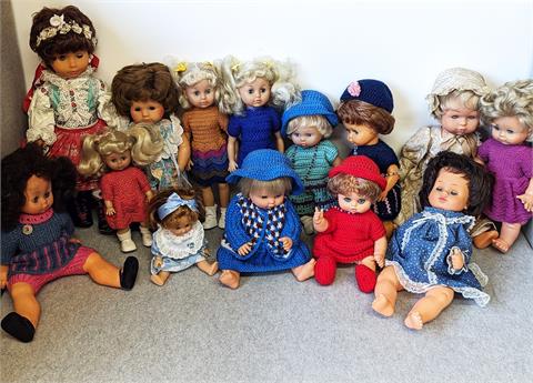 Konvolut Vintage Puppen