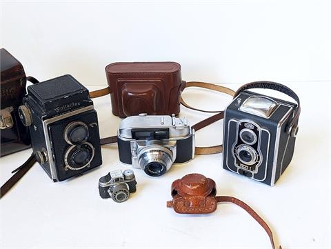 Konvolut Vintage Kameras